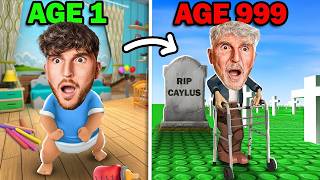 Roblox, But EVERY SECOND I Get OLDER..