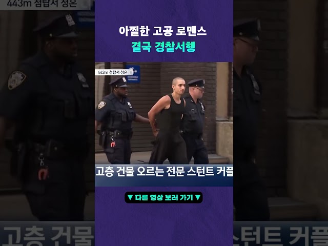 엠파이어 꼭대기서 청혼하다 연행된 커플 #뉴픽