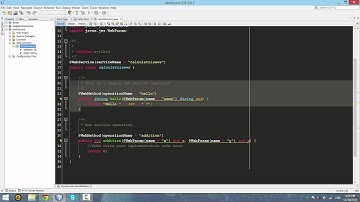 web service with netbeans