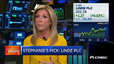 Stephanie Link picks Linde PLC as Last Chance Trade