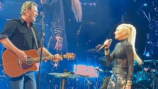 Happy Anywhere - @blakeshelton and @gwenstefani at the Superbowl Music Fest 2022