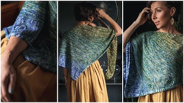Learn 2 Amazing Stitch Techniques and Up Your Knitting Game with the Aisling Shawl!