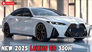 Unveiling the 2025 Lexus ES 300h: A New Era of Luxury! Similar Design to BMW