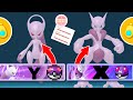 Finally✨️Shundo Mewtwo X &amp;✨️Mewtwo Y in Pokemon Go
