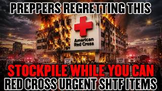 21 URGENT Items The Red Cross SAYS You Should Stockpile For SHTF