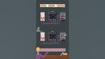 Đấu rơ le hẹn giờ