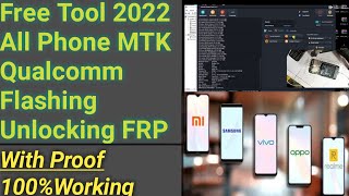 Free Unlocking 🔓Flashing FRP Tool Latest Qualcomm MediaTek Free Tool