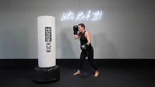 Kickboxing For Beginners | How To Throw A Lead Leg Pendulum Kick