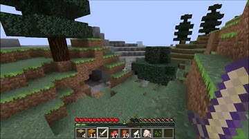 First video and a minecraft lucky block blue mod gameplay #1