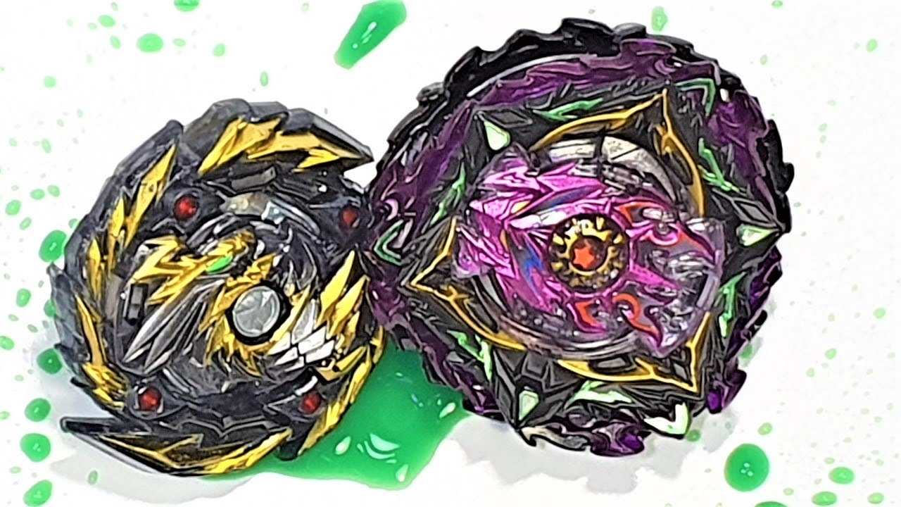 Beyblade Battle on the Water Uranus The End VS Master Diabolos (Splash Field)(Beyblade X Art)