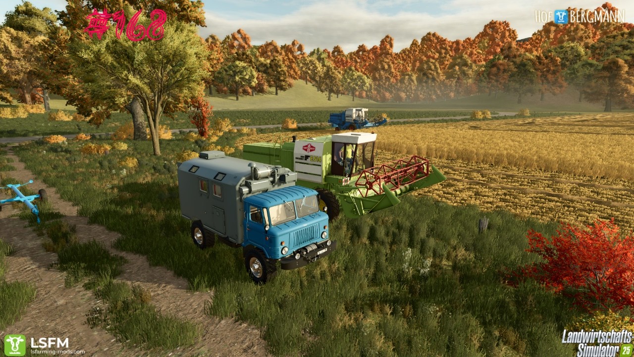 LS 25 Hof Bergmann #168 - Oh nein, der Drescher ist kaputt
