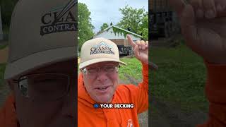 BIG DECKING &amp; ASSphalt 😂 Roofing Gets Weird #roofing #hail #guttermaintenance