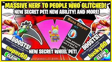 TAPPING SIMULATOR - MASSIVE NERF! IF YOU GLITCHED YOUR STATS NERFED! NEW CODES, NEW REBIRTH SKILL!