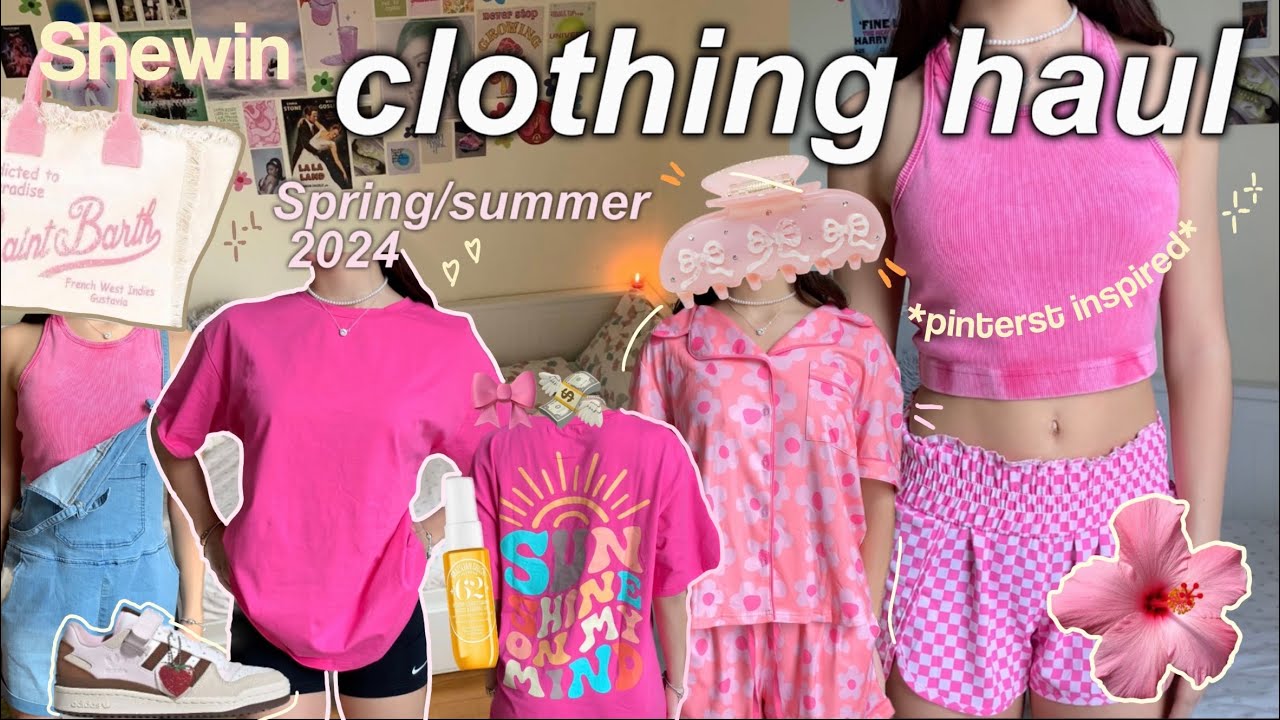 Spring/summer Shewin clothing haul🎀💸online dropshipping wholesaler˚୨୧⋆｡