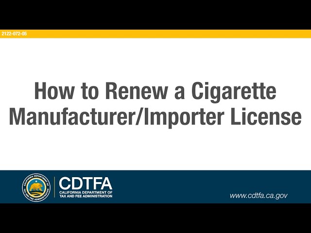 tobacco license renewal california use in 2023 Tobacco Retail Licensing | Humboldt