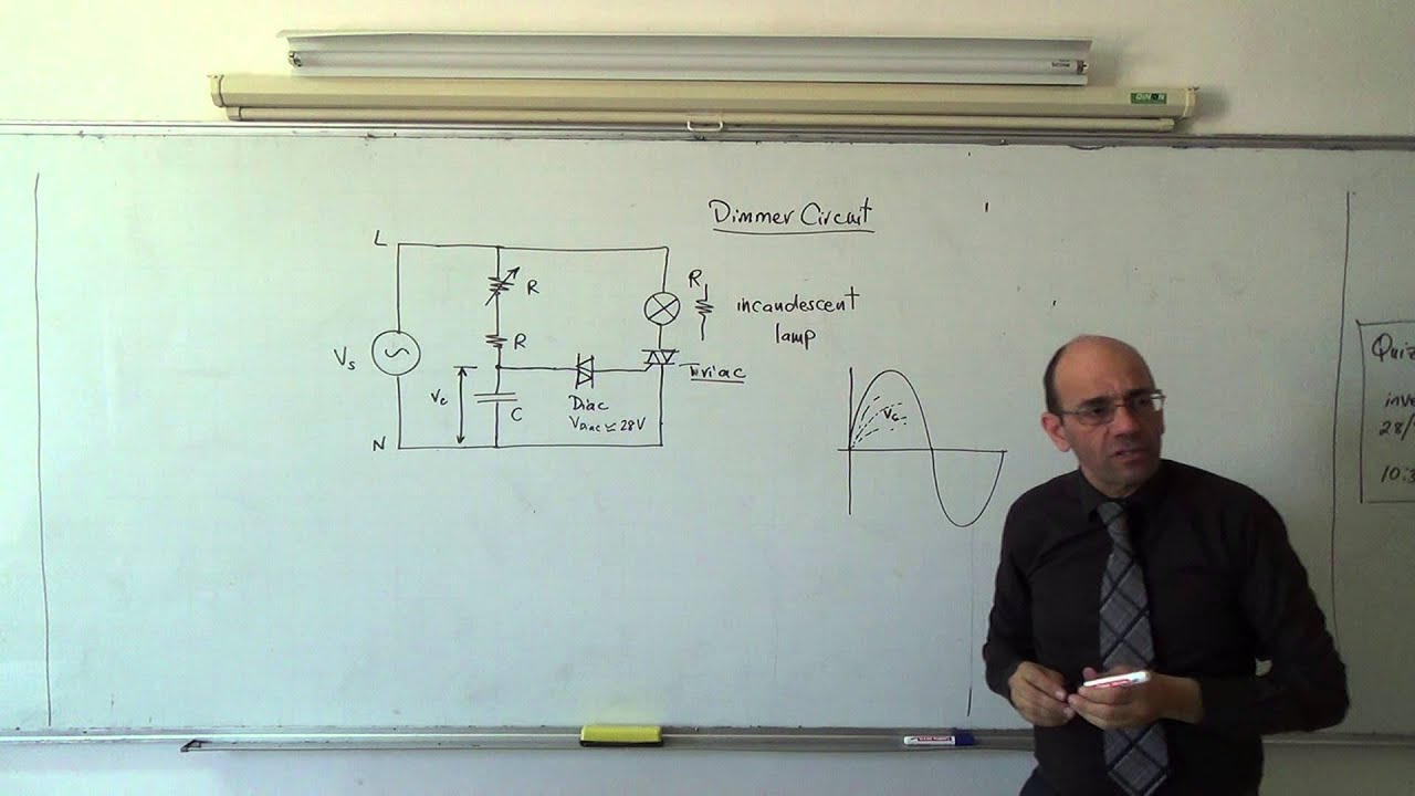 AC to AC Converters VI Dimmer circuit as an example of AC to AC single