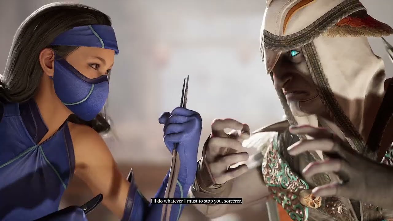 Mortal Kombat 1 - Kitana & Madam Bo vs. Quan Chi & Stryker 