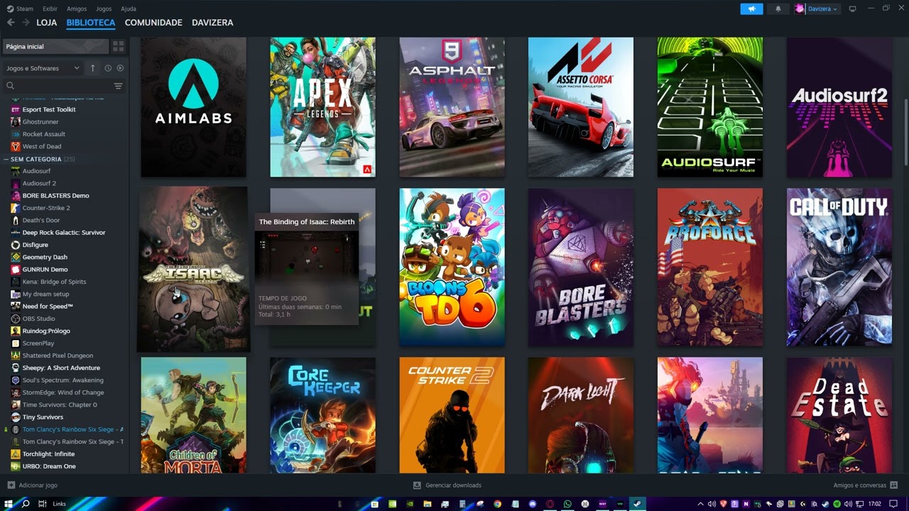 Nossa, Davi se enforca kkkkkkkkkkkk