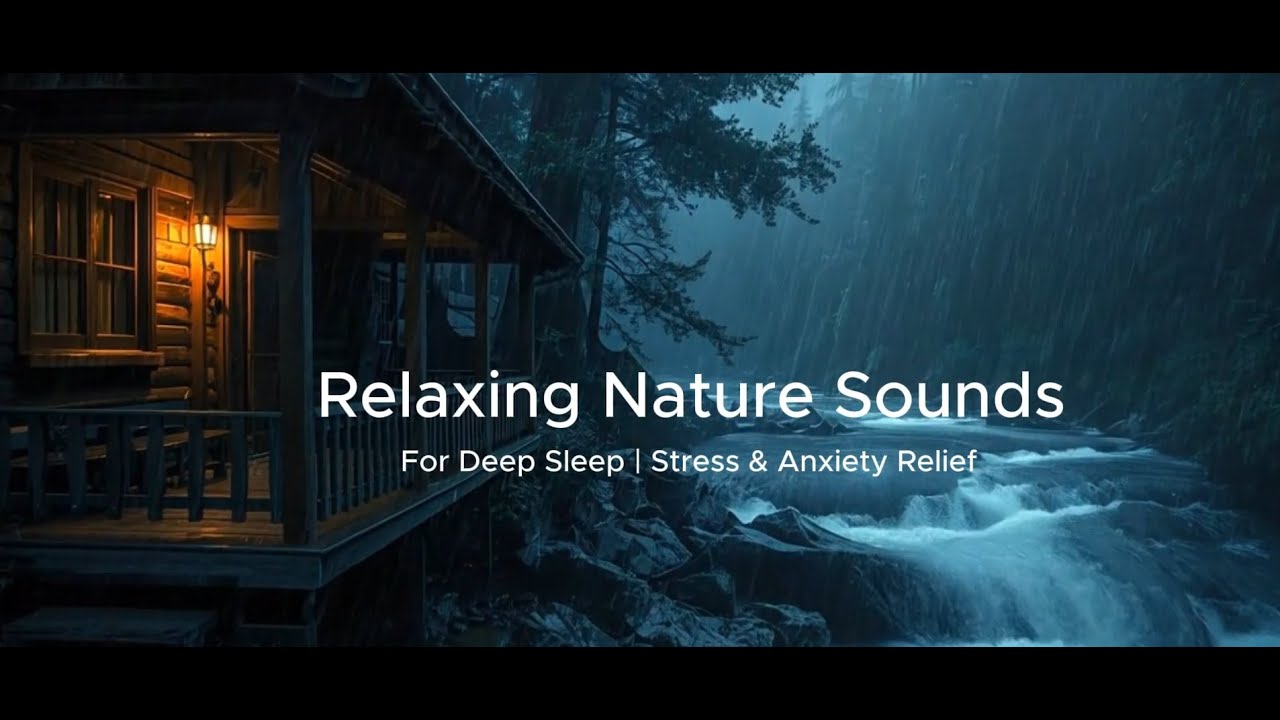 Relaxing Nature Sounds for Deep Sleep | Stress & Anxiety Relief - YouTube