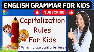 The Ultimate Guide to English Grammar: Capitalization for Kids Made Easy #youtubevideo