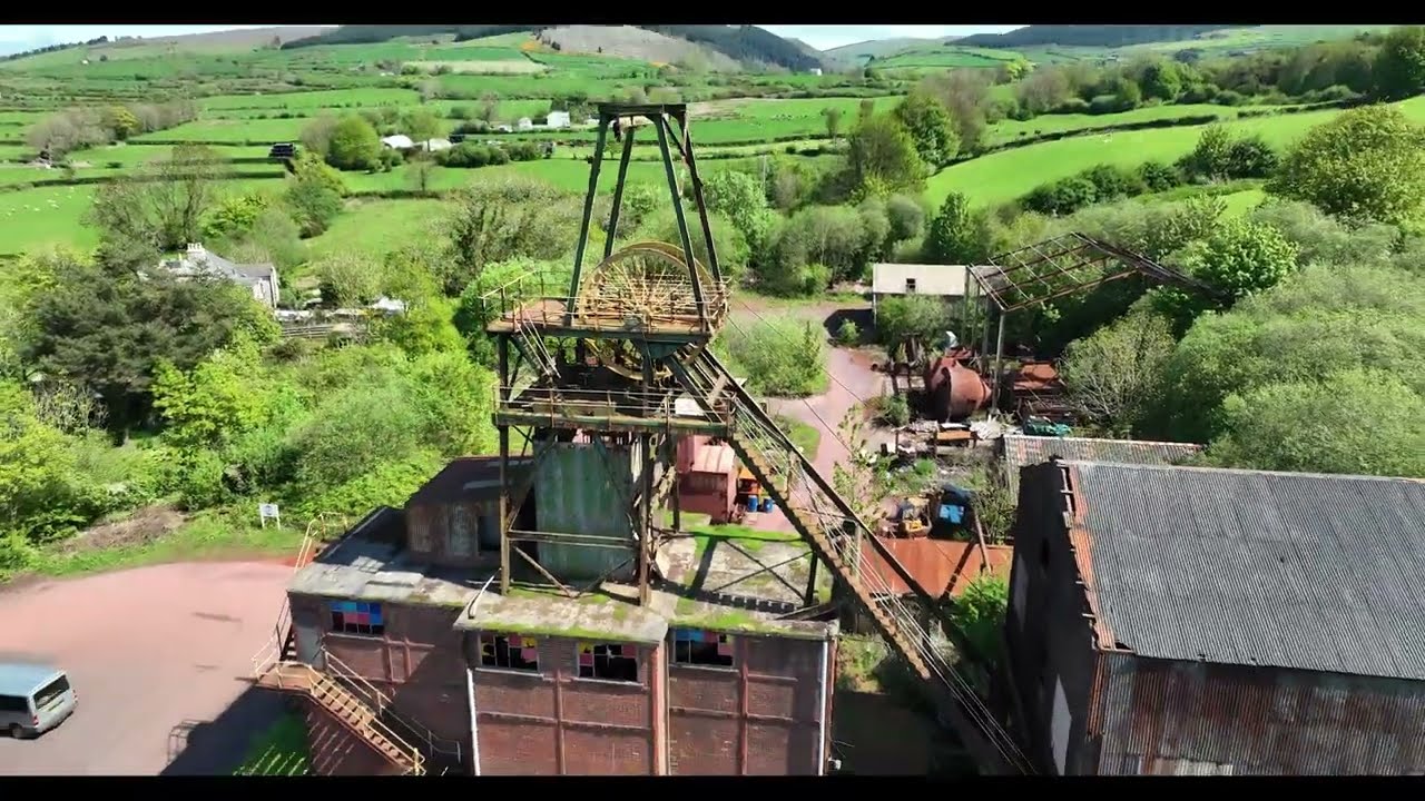 Disused Florence Mine Egremont, Cumbria - Drone Video Fly Over