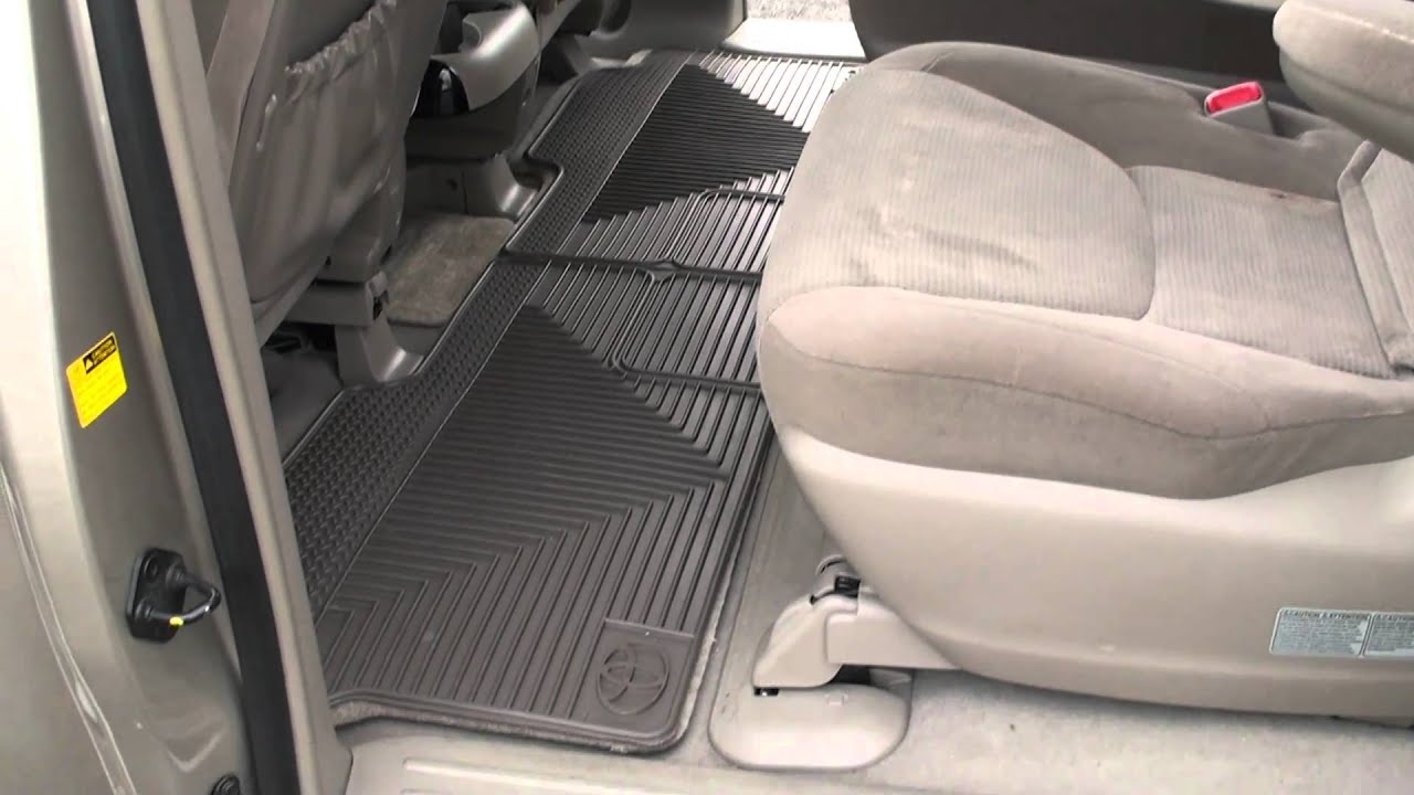 2004 Toyota Sienna Le Interior Tour From Driver Side Youtube