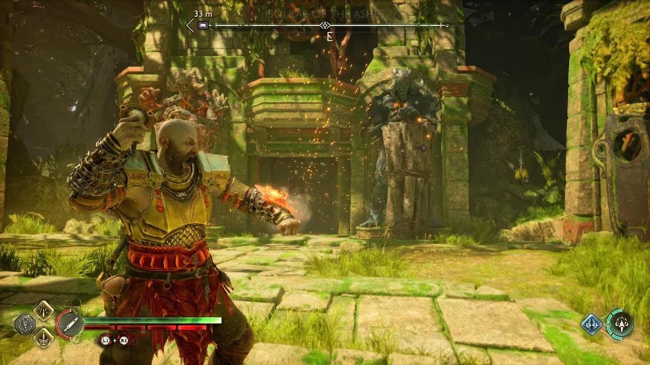 God of War Ragnarök Troll Vanaheim Noatun Garden  Mystical heirloom