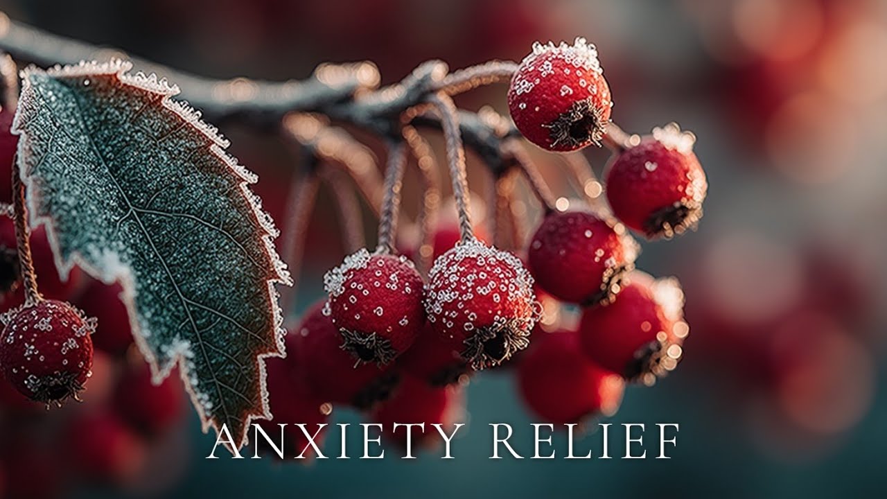 ❄️ Зимняя акустическая гитара ~ Спокойная музыка для сна и уютная атмосфера