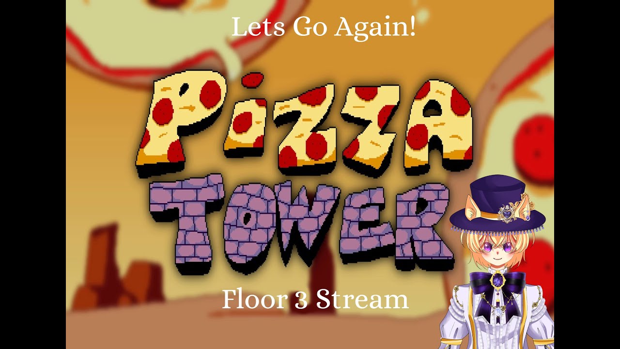 Pizza Tower: Beating the clock! Floor 3 and 4 (FT: ColorBlind Cookie)