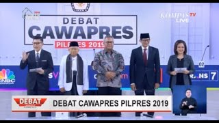 Bagian1 Debat Cawapres 1 PILPRES 2019 #PILPRES2019