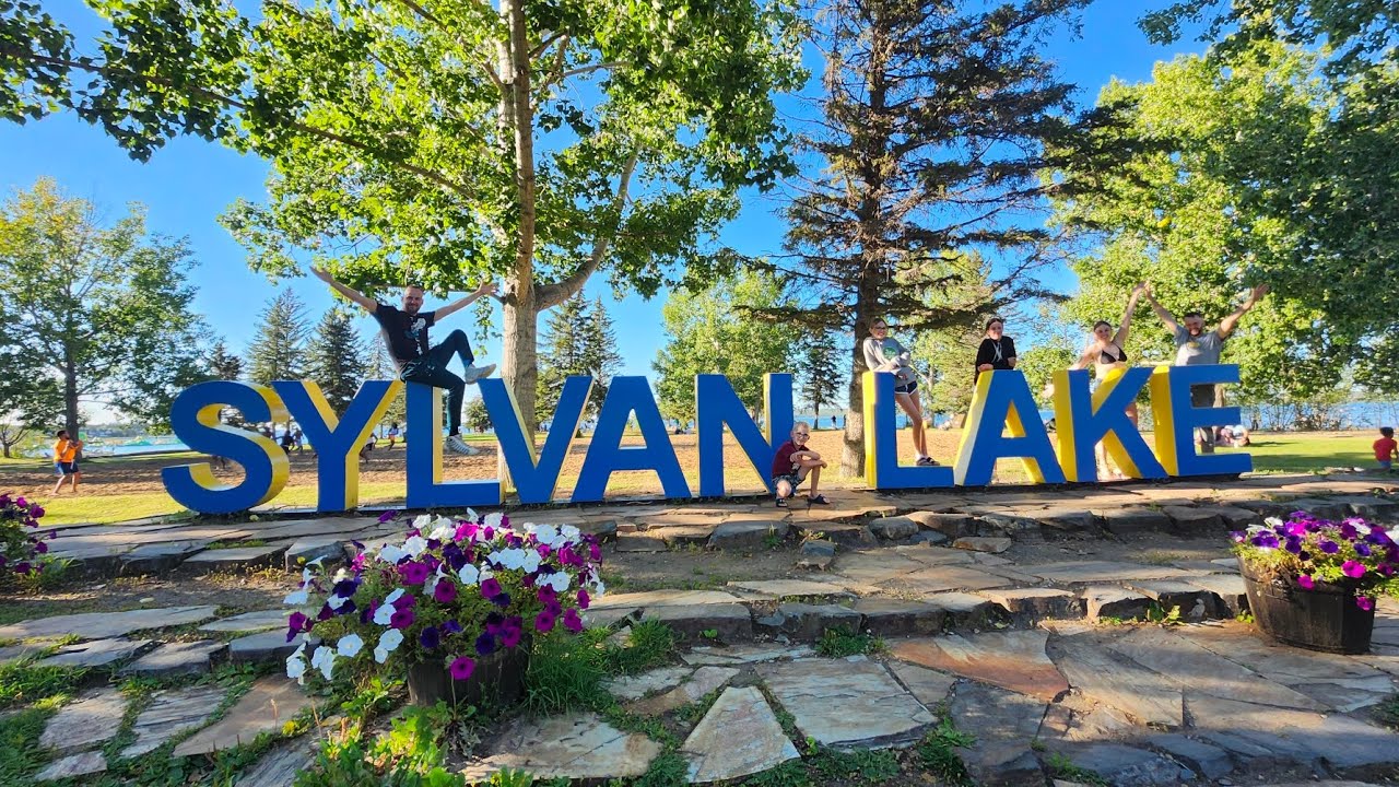 Кемпинг с друзьями на Sylvan lake, AB.  Часть 2 .