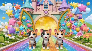 Three Little Kittens Puzzle Castle Mystery | Interactive Brain Games & Kids Songs screenshot 1