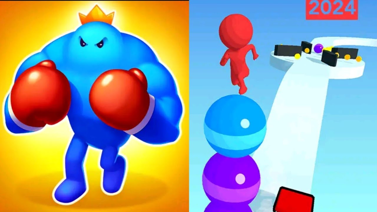 Max Levels Punchy Race 3D Vs Stack Rider 3D 😼😽🙂😚👿😻🙊 All New Max Update Mobile Gameplay WE21