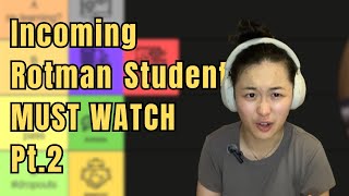 Ranking ALL First-Year Rotman Courses (Plus the Best Course Selection Tips!)