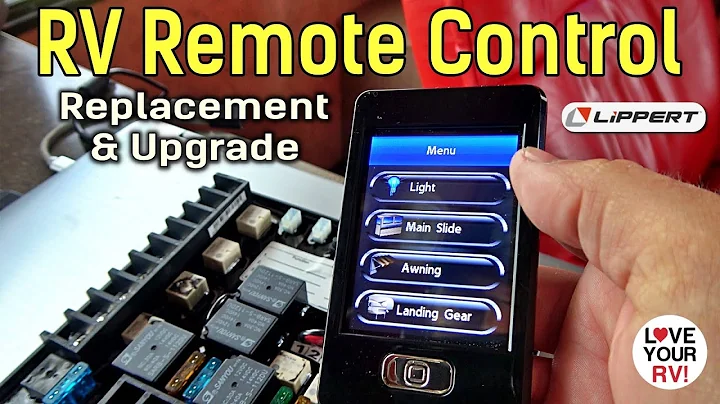 RV Wireless Remote Control Module Replacement & Up...