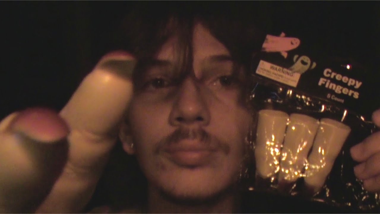 asmr ~ tracing the lens with creepy fingers