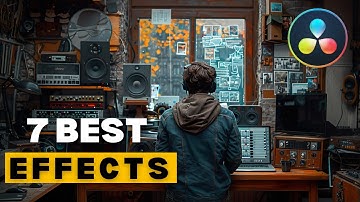 7 Effects You Gotta Know in Davinci Resolve No Plugins Needed Part 3