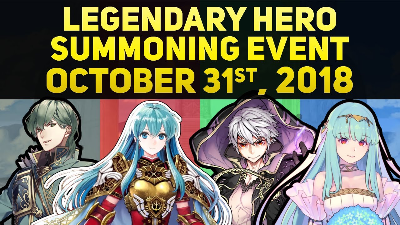 Legendary Eirika, Lunar Brace, & Atk/Spd Solo! | Legendary Hero Summoning Event Oct. 31st, 2018
