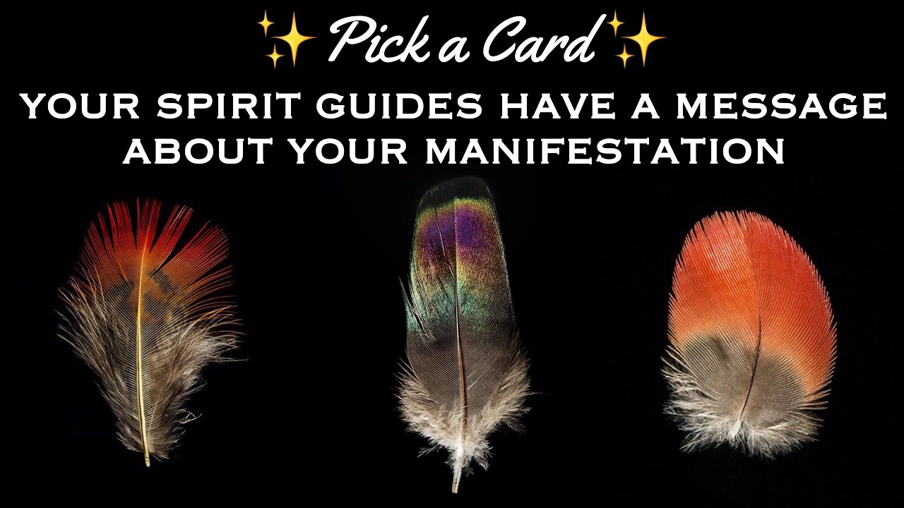 WHAT YOUR SPIRIT GUIDES NEED YOU TO KNOW ABOUT YOUR MANIFESTATION ✨ Pick a Card Tarot Reading ✨