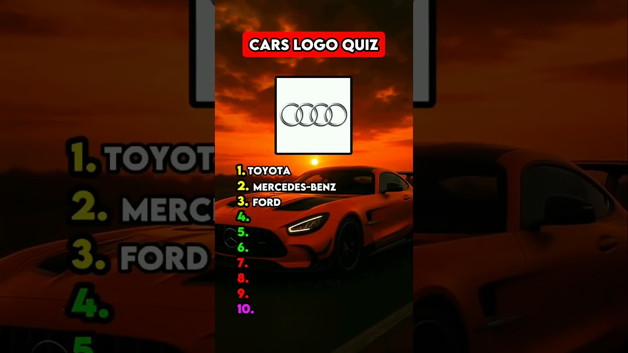 Car logo Quiz🥶🚀