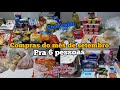 🛒 compras do mês de setembro/ para 6 pessoas 🙏 trouxe bastante coisas