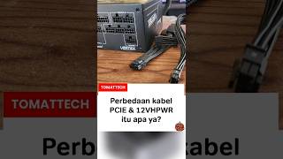 Bedanya kabel PCIE &amp; 12vhpwr 🤨 #tech #information #info #rakitpc #pcgaming #psu #pcbuild #fyp