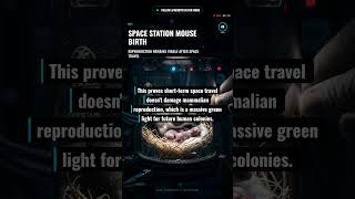 🐭 SPACE STATION MOUSE BIRTH! 🌌