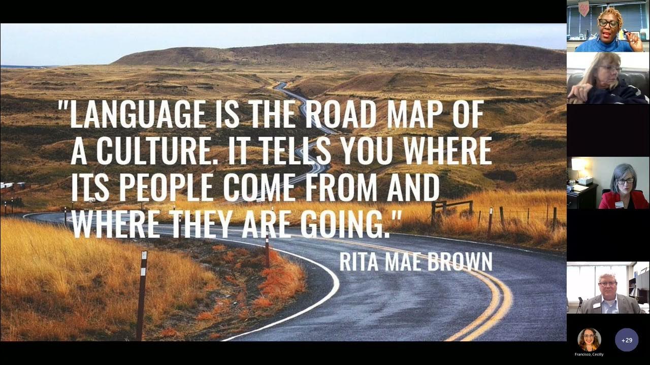 Where d you come from. Language is the Road Map of a Culture. It tells you where its people come from and where they are going.. Language is the Road Map of a Culture. Language is the Road. Where you come from.