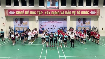 Full lễ khai mạc Giải cầu lông vinhome smart city 2024 (11-08-2024)