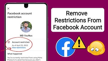 How to Remove Account Restriction On Facebook (New Method)