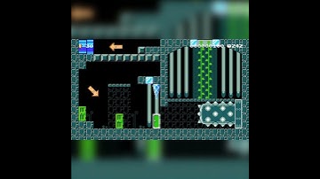 |◎Scroll Stop Cave◎| by Kirbo★ #shorts 🍄Super Mario Maker 2 ✹Switch✹ No Commentary #dhm