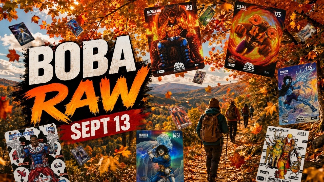 BOBA RAW Sunday September 13, 2026