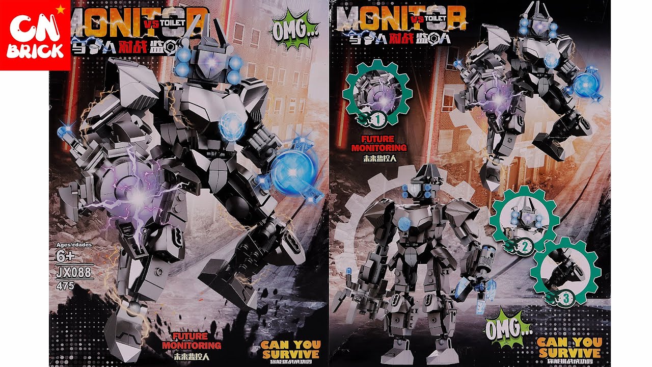 Lego Skibidi Toilet Jx088 Unoffical Lego - YouTube