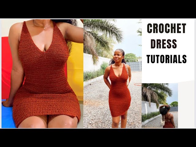 how to crochet a dress for beginners How to crochet a Dress/ beginners friendly/
